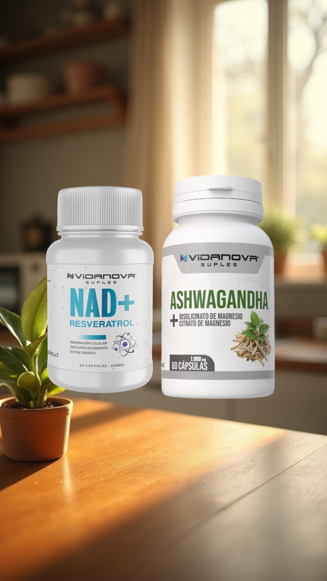 Duo NAD Ashwagandha Luxavienne