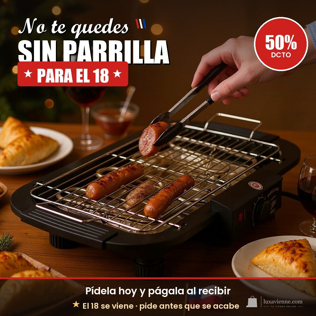 No te quedes sin parrilla para el 18