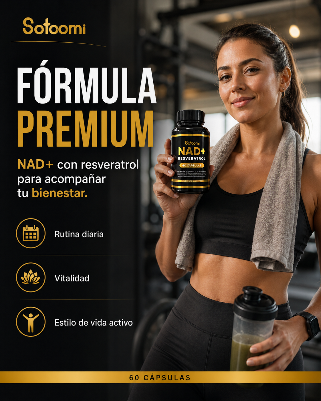 NAD+ Resveratrol - formula