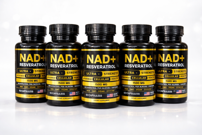 NAD+ Resveratrol - frascos