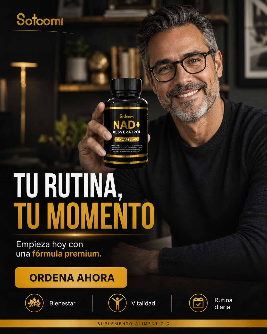 NAD+ Resveratrol - rutina