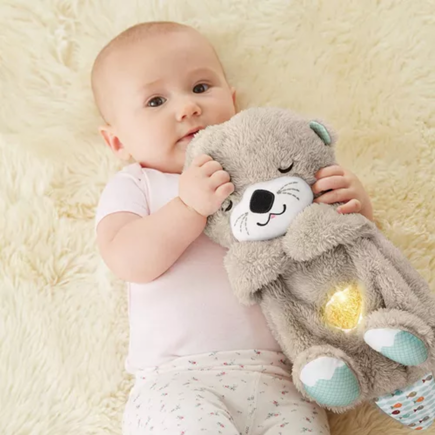 Nutria peluche para dormir bebé